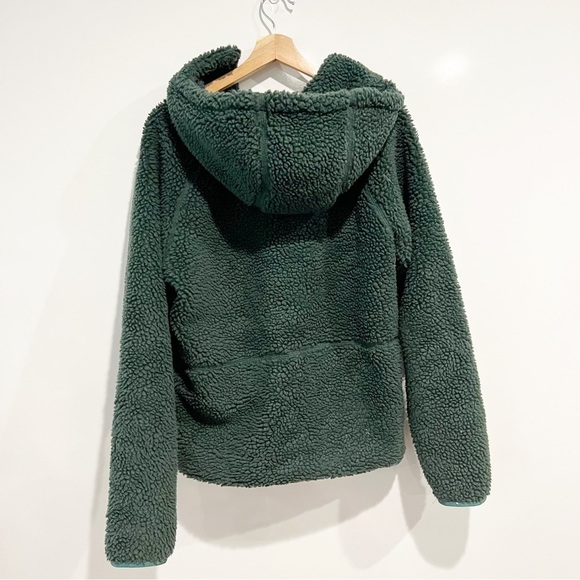Yellow Label Co. Sherpa Zip Up Fleece Jacket Sweatshirt - Picture 2 of 9